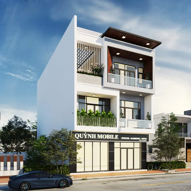 Mẫu nhà 42 Gia Khánh đã thi công – góc nhìn 1