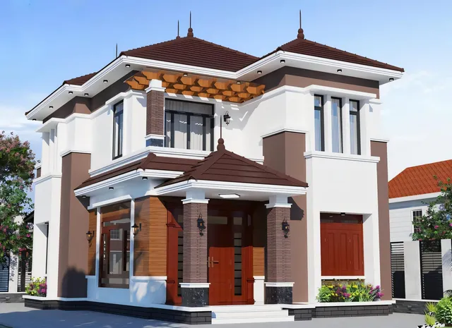 Mẫu nhà 07 Gia Khánh đã thi công – góc nhìn 2