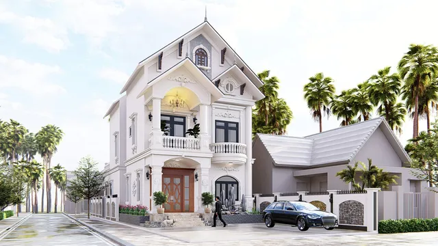 Mẫu nhà 37 Gia Khánh đã thi công – góc nhìn 2