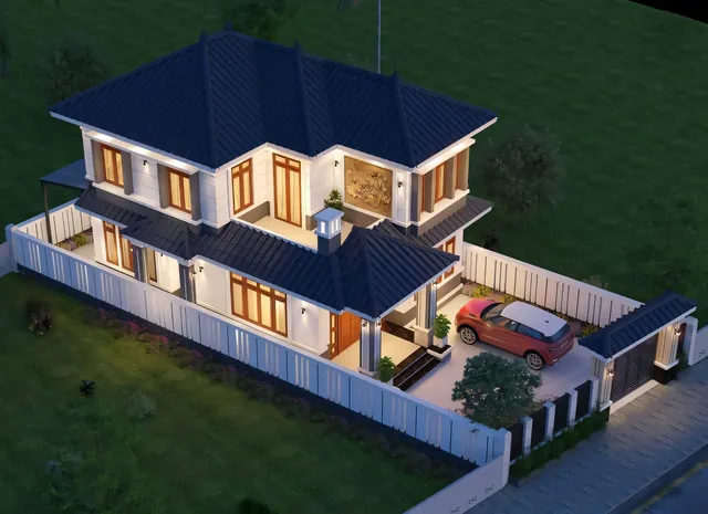 Mẫu nhà 01 Gia Khánh đã thi công – góc nhìn 3