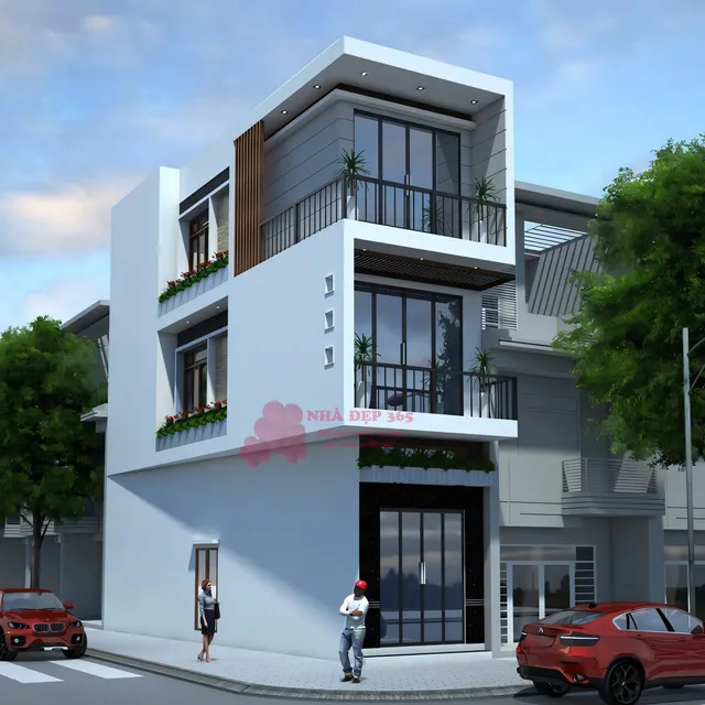 Mẫu nhà 29 Gia Khánh đã thi công – góc nhìn 3